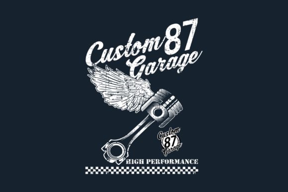 Download Vintage Custom Motorcycle Emblems - Vintage Collection