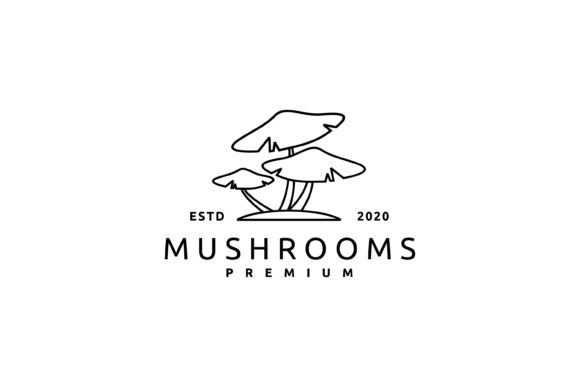Download Mushroom Hipster Vintage Logo Vector - Vintage Collection