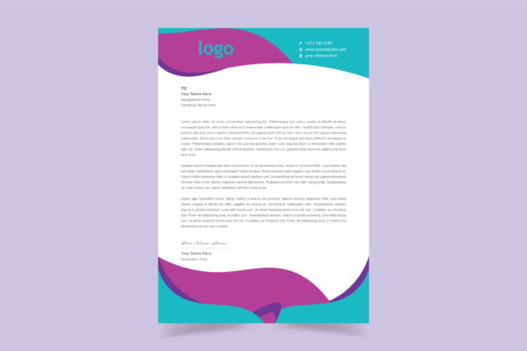 Download Simple Creative Letter Head Template - Letter head template Collection