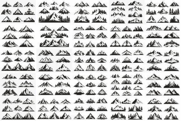 Download Vintage Monochrome Mountain Bundle - Vintage Collection