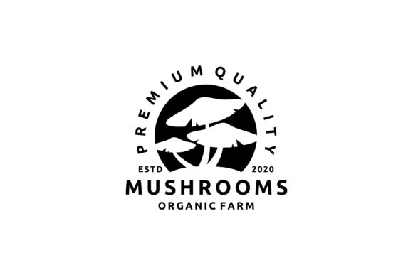 Download Mushroom Hipster Vintage Logo Vector - Vintage Collection
