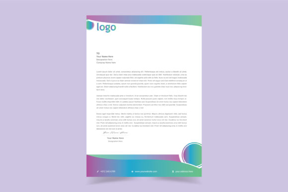 Download Letter Head Template - Premium Resources