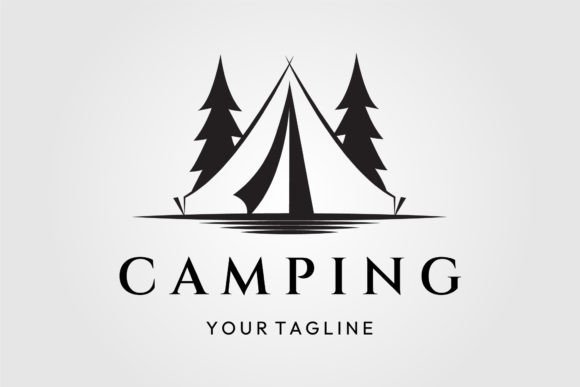Download Camping Vintage Logo, Icon and Symbol - Vintage Collection